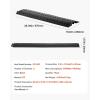 image:imageVEVOR 3 PCs Drop Over Cable Cover Ramp 2000 lbsaxle Load Capacity Heavy Duty Cable Hose Protector Ramp Floor Cord Cover for High Walking Traffic Areas Indoor Outdoor Home Office Warehouse SchoolMedium1PACK