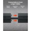 image:imageVEVOR 3 PCs Drop Over Cable Cover Ramp 2000 lbsaxle Load Capacity Heavy Duty Cable Hose Protector Ramp Floor Cord Cover for High Walking Traffic Areas Indoor Outdoor Home Office Warehouse SchoolMedium2PACK