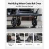image:imageVEVOR 3 PCs Drop Over Cable Cover Ramp 2000 lbsaxle Load Capacity Heavy Duty Cable Hose Protector Ramp Floor Cord Cover for High Walking Traffic Areas Indoor Outdoor Home Office Warehouse SchoolMedium2PACK