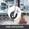 image:imageVEVOR 4 Pack Scaffolding Wheels 8 x 2 Inch Scaffold Caster Wheels with Dual Locking Rubber Swivel Casters 360 Degrees Heavy Duty Rubber Swivel Stem Casters with Brake 2908LBS Capacity8 Solid Round Stem