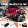 image:imageVEVOR Heavy Duty Tow Strap Recovery Kit 3 x 30 ft MBS36000 lbs Tree Saver Winch Strap Triple Reinforced Loop amp Protective Sleeves amp Storage Bag 34 DRing Shackles for Truck Jeep SUV ATV