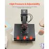image:imageVEVOR Hybrid Heat Press 15 x 15 inch 5in1 Multifunction Heat Up Fast and Even AllNew Patented Design Easy to Control Sublimation Press Machine for TShirtsMugsTumblersCapsPlates Black15x15Black