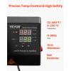 image:imageVEVOR Hybrid Heat Press 15 x 15 inch 5in1 Multifunction Heat Up Fast and Even AllNew Patented Design Easy to Control Sublimation Press Machine for TShirtsMugsTumblersCapsPlates Black2in115x15Black
