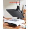 image:imageVEVOR Hybrid Heat Press 15 x 15 inch 5in1 Multifunction Heat Up Fast and Even AllNew Patented Design Easy to Control Sublimation Press Machine for TShirtsMugsTumblersCapsPlates Black15x15Black