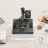 image:imageVEVOR Hybrid Heat Press 15 x 15 inch 5in1 Multifunction Heat Up Fast and Even AllNew Patented Design Easy to Control Sublimation Press Machine for TShirtsMugsTumblersCapsPlates Black2in115x15Black