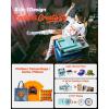 image:imageVEVOR Hybrid Heat Press 15 x 15 inch 8in1 Multifunction Heat Up Fast and Even AllNew Patented Design Easy to Control Sublimation Press Machine for TShirtsMugsTumblersCapsPlates Black15X15 8 in 1Green