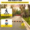 image:imageVEVOR Rubber Speed Bump 2 Pack  6 FT Heavy Duty 22000 lbs Capacity for Road amp Driveway 728 x 122 x 22 Modular Traffic Hump 2 Channel Floor Cord Cover for Asphalt Concrete Gravel6ft
