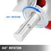image:imageVEVOR Scaffolding Wheels Set Heavy Duty 4Pack 8 Scaffolding Casters with 4400 Lbs Per Set and Locking Stem Casters with Brake Polyurethane Replacement for Scaffold Shelves WorkbenchIron core