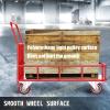 image:imageVEVOR Scaffolding Wheels Set Heavy Duty 4Pack 8 Scaffolding Casters with 4400 Lbs Per Set and Locking Stem Casters with Brake Polyurethane Replacement for Scaffold Shelves WorkbenchIron core