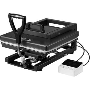 image:imageVEVOR Hybrid Heat Press 15 x 15 inch 8in1 Multifunction Heat Up Fast and Even AllNew Patented Design Easy to Control Sublimation Press Machine for TShirtsMugsTumblersCapsPlates Black15X15 8 in 1Black