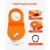 image:imageVEVOR 10 T Winch Snatch Block 22000 lbs Capacity Block and Tackle Pulley System Work with 04  055 Rope Winch Hook Accessories Heavy Duty Offroad Recovery Accessory for Truck Tractor ATV UTV51x102