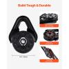 image:imageVEVOR 145 Ton Snatch Block for Winch Recovery Heavy Duty 32000 lbs Break Strength Work with 38 inch Rope Compact Offroad Recovery Accessory for Towing amp Recovery on Truck Tractor ATV amp UTVBlack