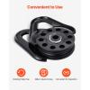 image:imageVEVOR 145 Ton Snatch Block for Winch Recovery Heavy Duty 32000 lbs Break Strength Work with 38 inch Rope Compact Offroad Recovery Accessory for Towing amp Recovery on Truck Tractor ATV amp UTVBlack