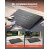 image:imageVEVOR 3 Rise Rubber Threshold Ramp 3 Channels Cord Cover Door Ramp NoSlip Surface 2200 Lbs Load Capacity Rubber Ramp for for Home Doorways Driveways Curb Home Steps 418 L x 24 W x 3 H 53lbs418 L  24 W  25 H
