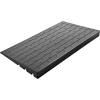 image:imageVEVOR 3 Rise Rubber Threshold Ramp 3 Channels Cord Cover Door Ramp NoSlip Surface 2200 Lbs Load Capacity Rubber Ramp for for Home Doorways Driveways Curb Home Steps 418 L x 24 W x 3 H 53lbs418L x 24W x 4H