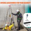 image:imageVEVOR Confined Space Tripod Kit 1800 lbs Winch Confined Space Tripod 7 Legs and 98 Cable Confined Space Rescue Tripod 328 Fall Protection Harness Storage Bag for Traditional Confined Spaces1200lbs 98ft