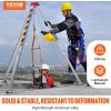 image:imageVEVOR Confined Space Tripod Kit 1800 lbs Winch Confined Space Tripod 7 Legs and 98 Cable Confined Space Rescue Tripod 328 Fall Protection Harness Storage Bag for Traditional Confined Spaces1200lbs 98ft w Harness