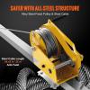 image:imageVEVOR Confined Space Tripod Kit 1800 lbs Winch Confined Space Tripod 7 Legs and 98 Cable Confined Space Rescue Tripod 328 Fall Protection Harness Storage Bag for Traditional Confined Spaces2600lbs 98ft w Harness