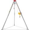 image:imageVEVOR Confined Space Tripod Kit 1800 lbs Winch Confined Space Tripod 7 Legs and 98 Cable Confined Space Rescue Tripod 328 Fall Protection Harness Storage Bag for Traditional Confined Spaces1200lbs 98ft