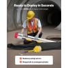 image:imageVEVOR Confined Space Tripod Kit 1800 lbs Winch Confined Space Tripod 7 Legs and 98 Cable Confined Space Rescue Tripod 328 Fall Protection Harness Storage Bag for Traditional Confined Spaces1200lbs 65ft