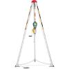 image:imageVEVOR Confined Space Tripod Kit 1800 lbs Winch Confined Space Tripod 7 Legs and 98 Cable Confined Space Rescue Tripod 328 Fall Protection Harness Storage Bag for Traditional Confined Spaces1200lbs 65ft