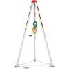 image:imageVEVOR Confined Space Tripod Kit 1800 lbs Winch Confined Space Tripod 7 Legs and 98 Cable Confined Space Rescue Tripod 328 Fall Protection Harness Storage Bag for Traditional Confined Spaces1800lbs 65ft