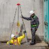 image:imageVEVOR Confined Space Tripod Kit 1800 lbs Winch Confined Space Tripod 7 Legs and 98 Cable Confined Space Rescue Tripod 328 Fall Protection Harness Storage Bag for Traditional Confined Spaces2600lbs 98ft w Harness