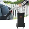 image:imageVEVOR Fuel Caddy 35 Gallon Gas Storage Tank on 4 Wheels with Manual Transfer Pump Gasoline Diesel Fuel Container for Cars Lawn Mowers ATVs Boats amp More RedBlack