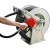 image:imageVEVOR Fuel Hose Reel 1 x 50 Extra Long Retractable Diesel Hose Reel HeavyDuty Carbon Steel Construction with Automatic Fuel Nozzle NBR Rubber Hose for Aircraft Ship Vehicle Tank Truck 300 PSI1 50 Ft