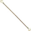 image:imageVEVOR G80 Transport Binder Chain 516 x 142 Tow Chain with Clevis Grab Hooks 4900 lbs Safe Working Load Heavy Duty Trailer Logging Chain for Transporting Towing Truck Tie Down Binding Equipment2 Pack