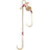 image:imageVEVOR G80 V Bridle Chain 516 x 3 Towing Chain Bridle with R Hooks T Hooks J Hooks and Grab Hooks Transport Tow Chain Bridle with 10800 lbs Safe Working Load for Flatbed Truck Wrecker Recovery516Inch x 2FT