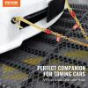image:imageVEVOR G80 V Bridle Chain 516 x 3 Towing Chain Bridle with R Hooks T Hooks J Hooks and Grab Hooks Transport Tow Chain Bridle with 10800 lbs Safe Working Load for Flatbed Truck Wrecker Recovery516Inch x 2FT