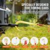 image:imageVEVOR G80 V Bridle Chain 516 x 3 Towing Chain Bridle with R Hooks T Hooks J Hooks and Grab Hooks Transport Tow Chain Bridle with 10800 lbs Safe Working Load for Flatbed Truck Wrecker Recovery516Inch x 6FT