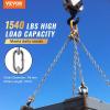 image:imageVEVOR Grade 30 Chain 14 Inch by 100Ft Length Grade 30 Proof Coil Chain Zinc Plated Grade 30 Chain for Towing Logging Agriculture and Guard Rails14 Inch x 100 Ft