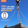 image:imageVEVOR Grade 30 Chain 14 Inch by 100Ft Length Grade 30 Proof Coil Chain Zinc Plated Grade 30 Chain for Towing Logging Agriculture and Guard Rails316 Inch x 250 Ft
