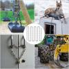 image:imageVEVOR Grade 30 Chain 14 Inch by 100Ft Length Grade 30 Proof Coil Chain Zinc Plated Grade 30 Chain for Towing Logging Agriculture and Guard Rails316 Inch x 100 Ft