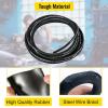 image:imageVEVOR Hydraulic Hose 50 Feet Rubber Hydraulic Hoses with 2 HighTensile Steel Wire Braid Inner Diameter 12 Inch 5000 PSI Max Bulk Hydraulic Hose 40 F to 250 F Hydraulic Oil Flexible Hose50 FT