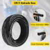 image:imageVEVOR Hydraulic Hose 50 Feet Rubber Hydraulic Hoses with 2 HighTensile Steel Wire Braid Inner Diameter 12 Inch 5000 PSI Max Bulk Hydraulic Hose 40 F to 250 F Hydraulic Oil Flexible Hose328 FT