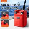 image:imageVEVOR Marine Tank 634Gallon24L Portable Tank with 98ft Hose Gauge for Outboard Engine Yacht Fishing Deck Boat Red