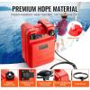 image:imageVEVOR Marine Tank 634Gallon24L Portable Tank with 98ft Hose Gauge for Outboard Engine Yacht Fishing Deck Boat Red