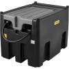 image:imageVEVOR Portable Diesel Tank 116 Gallon Capacity amp 10 GPM Flow Rate Diesel Fuel with 12V Electric Transfer Pump and 131ft Rubber Hose PE Transfer Tank for Easy Fuel Transportation GrayBlack