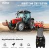 image:imageVEVOR Portable Diesel Tank 116 Gallon Capacity amp 10 GPM Flow Rate Diesel Fuel with 12V Electric Transfer Pump and 131ft Rubber Hose PE Transfer Tank for Easy Fuel Transportation GrayBlack