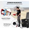 image:imageVEVOR Portable Diesel Tank 116 Gallon Capacity amp 10 GPM Flow Rate Diesel Fuel with 12V Electric Transfer Pump and 131ft Rubber Hose PE Transfer Tank for Easy Fuel Transportation GrayBlack