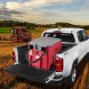 image:imageVEVOR Portable Diesel Tank 116 Gallon Capacity amp 10 GPM Flow Rate Diesel Fuel with 12V Electric Transfer Pump and 131ft Rubber Hose PE Transfer Tank for Easy Fuel Transportation GrayRed