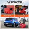 image:imageVEVOR Portable Diesel Tank 116 Gallon Capacity amp 10 GPM Flow Rate Diesel Fuel with 12V Electric Transfer Pump and 131ft Rubber Hose PE Transfer Tank for Easy Fuel Transportation GrayRed2