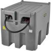 image:imageVEVOR Portable Diesel Tank 116 Gallon Capacity amp 10 GPM Flow Rate Diesel Fuel with 12V Electric Transfer Pump and 131ft Rubber Hose PE Transfer Tank for Easy Fuel Transportation GrayGrey