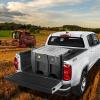 image:imageVEVOR Portable Diesel Tank 58 Gallon Capacity amp 10 GPM Flow Rate Fuel Tank with 12V Electric Transfer Pump and 131ft Rubber Hose PE Diesel Transfer Tank for Easy Fuel Transportation RedBlack
