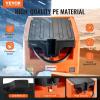 image:imageVEVOR Portable Diesel Tank 58 Gallon Capacity amp 10 GPM Flow Rate Fuel Tank with 12V Electric Transfer Pump and 131ft Rubber Hose PE Diesel Transfer Tank for Easy Fuel Transportation RedOrange