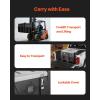 image:imageVEVOR Portable Diesel Tank 58 Gallon Capacity amp 10 GPM Flow Rate Fuel Tank with 12V Electric Transfer Pump and 131ft Rubber Hose PE Diesel Transfer Tank for Easy Fuel Transportation RedBlack