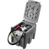 image:imageVEVOR Portable Diesel Tank 58 Gallon Capacity amp 10 GPM Flow Rate Fuel Tank with 12V Electric Transfer Pump and 131ft Rubber Hose PE Diesel Transfer Tank for Easy Fuel Transportation RedGray